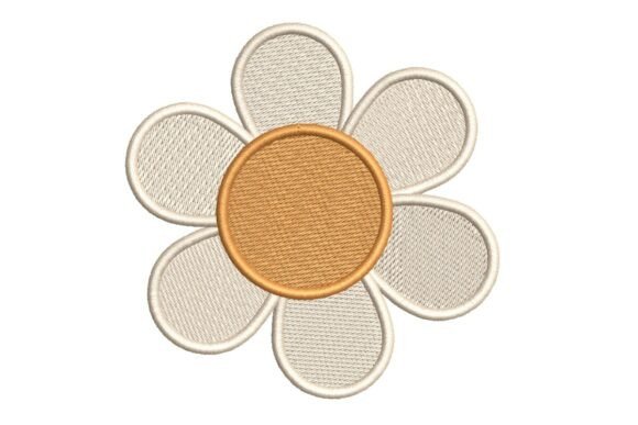 A Designer's Practical Review: Simple Daisy Flower Embroidery