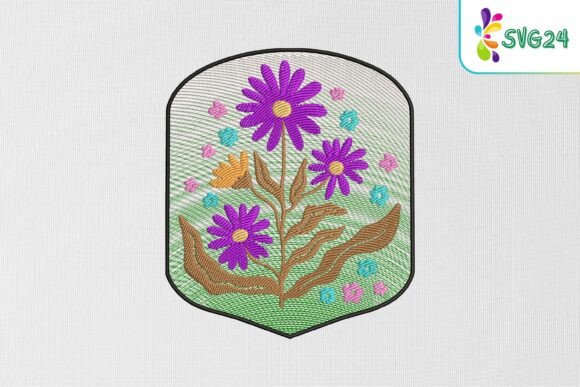 A Designer's Review of Colorful Floral Garden Embroidery