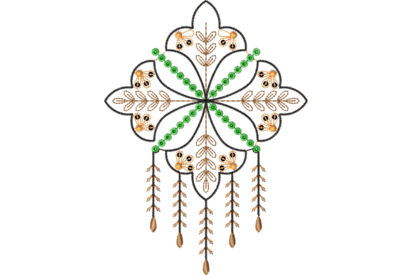 A Designer's Review: The Floral Motifs Embroidery Design