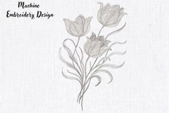 A Professional Designer's Review of Elegant Tulip Trio Blackwork