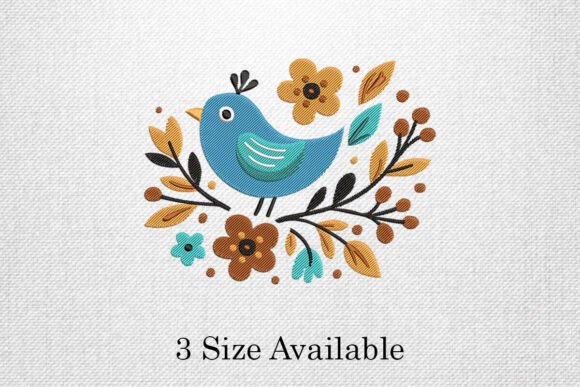 Blue Bird Floral Embroidery: A Designer’s Review