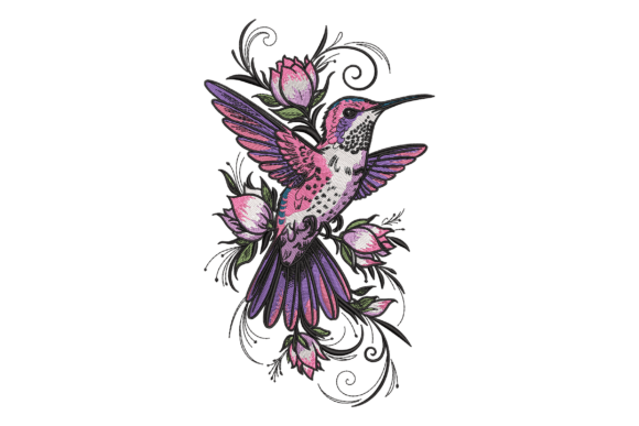 Expert Review: Hummingbird with Floral Swirls Embroidery