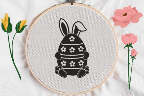 Floral Easter Bunny Egg: A Designer's Merchandise Review