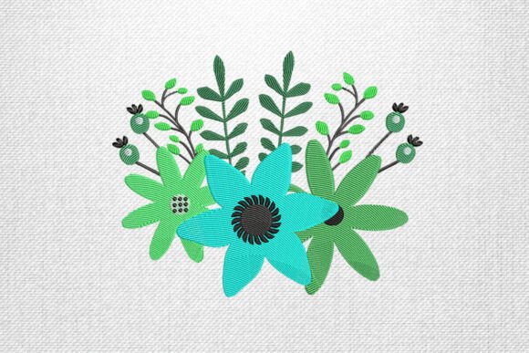 Green Floral Branch: An Embroidery Designer's Hands-On Review