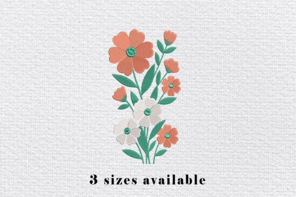 Orange White Floral File: A Seasonal Embroidery Designer's Review