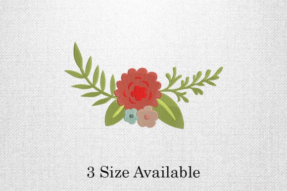 Red Floral Bouquet Embroidery: A Designer's Review