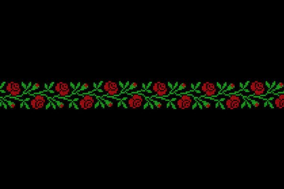 Rose Cross Stitch Border: A Designer’s Review for Personalization