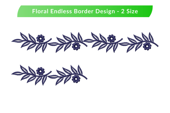 Seamless Floral Border: A Boutique Apparel Designer's Review
